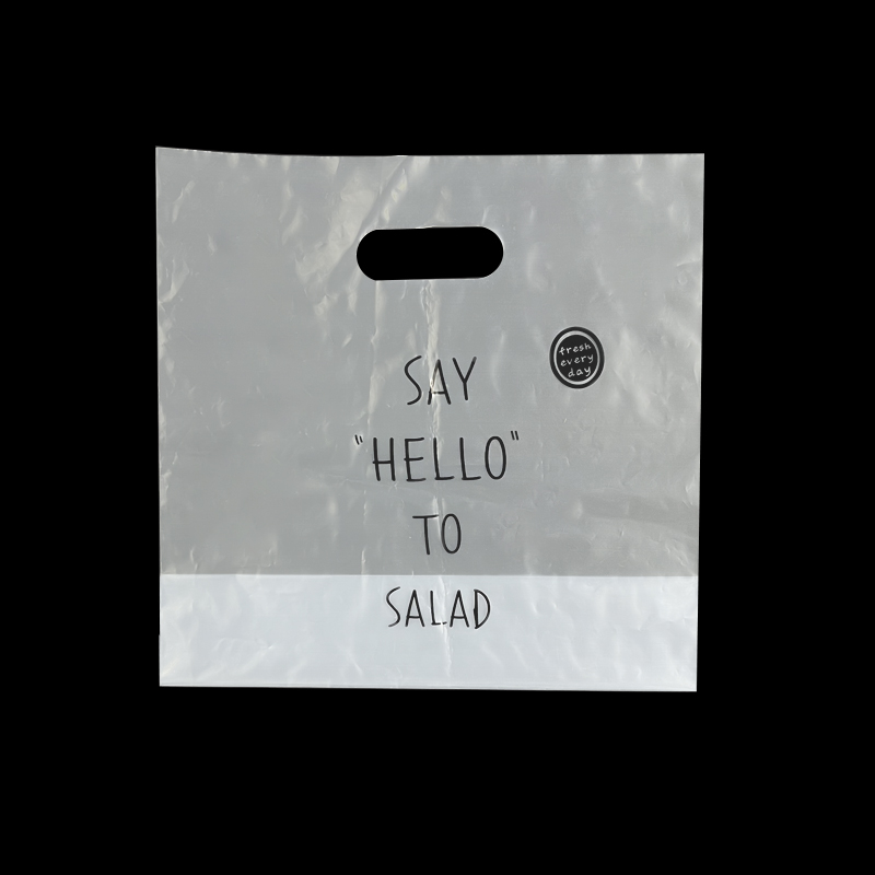 Customizable PE Plastic Bags for Takeaway Milk Tea and Salad - Perfect Packaging Solution