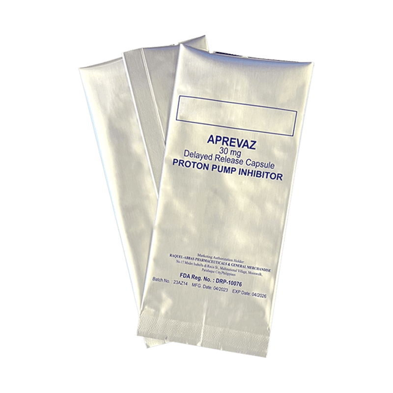 Medical Food Packaging Aluminum Foil Middle Seal Bag