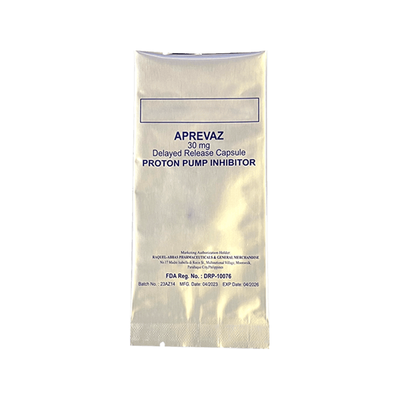Medical Food Packaging Aluminum Foil Middle Seal Bag