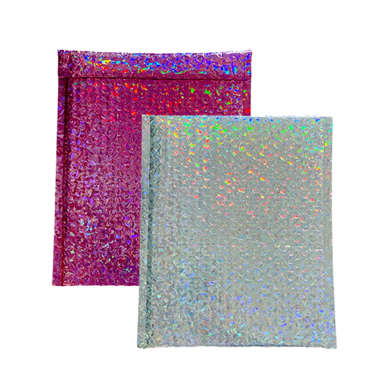 What are the advantages and application scenarios of laser film bubble bag?