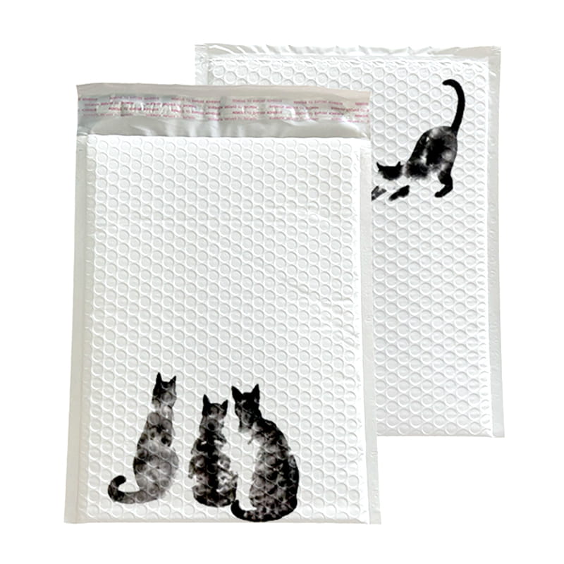 Customizable Poly Bubble Mailers with strong edge sealing to protect your privacy