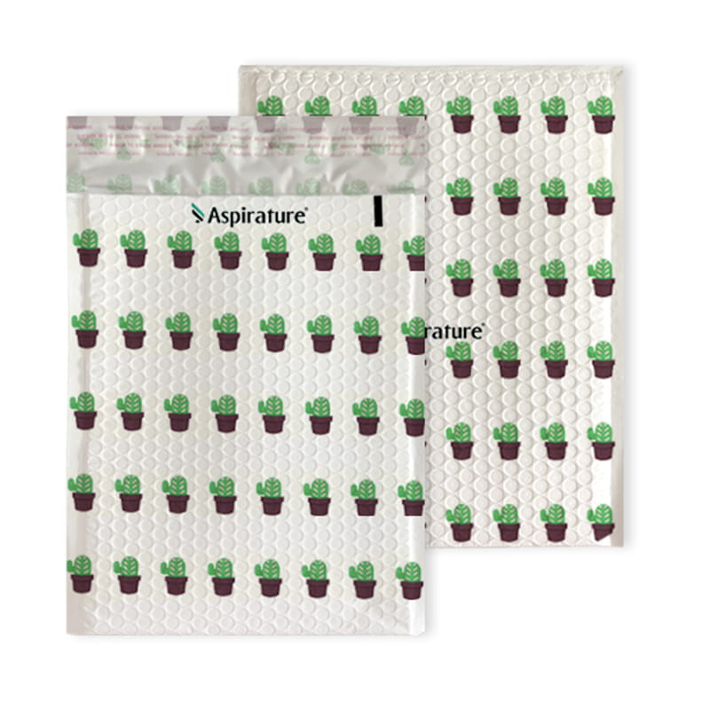 Customizable Poly Bubble Mailers with strong edge sealing to protect your privacy